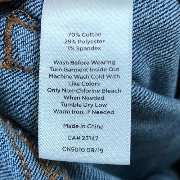 Talbots Women Jeans Blue Flawless Denim Petite High Rise Modern Ankle Stretch 6P - Picture 6 of 12